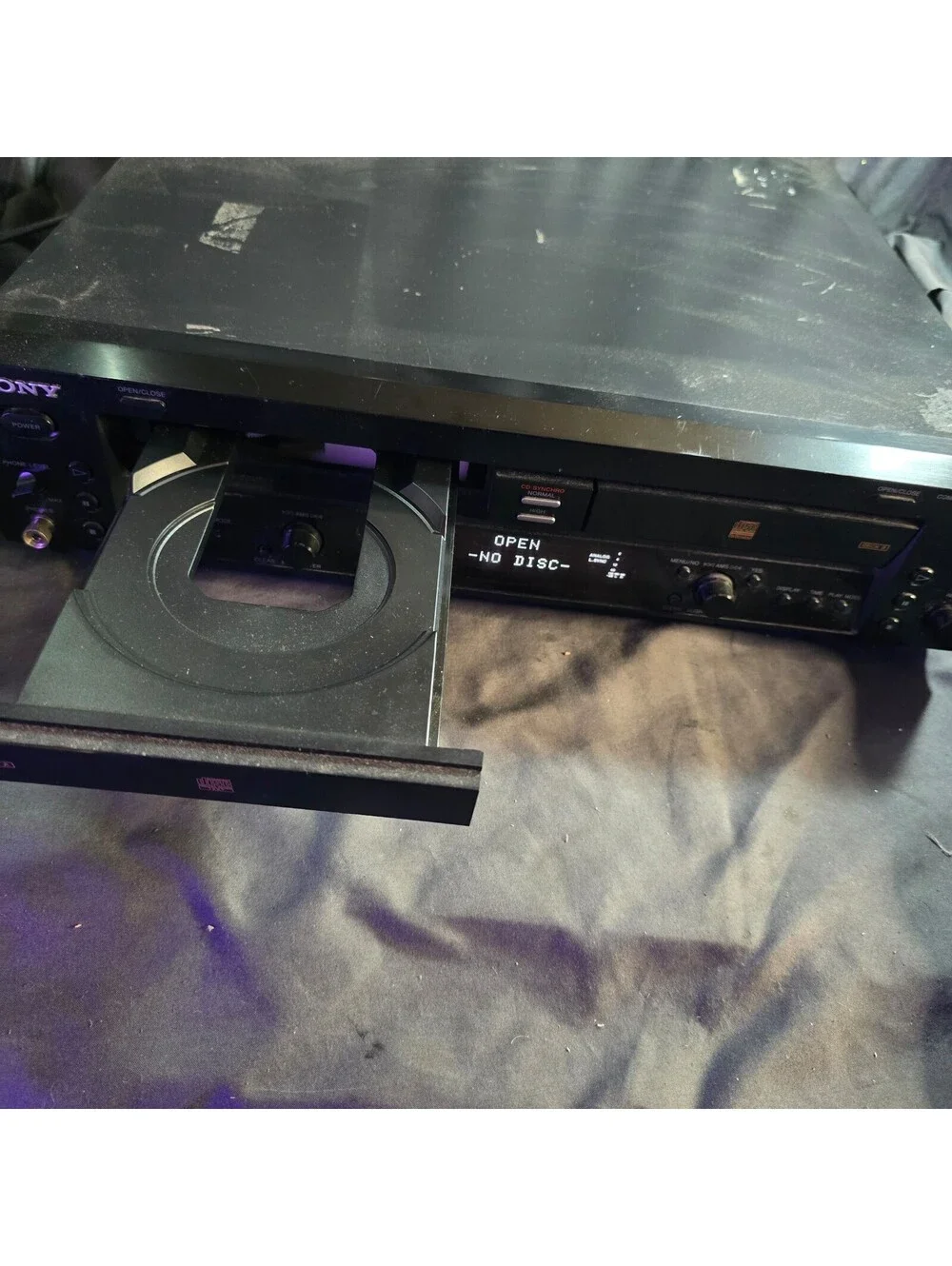 Sony RCD-W10 Dual Deck CD Recorder  No Remote Tested & Working